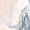 Abstract art with pastel colors and soft textures. Details from a snow scene painting.